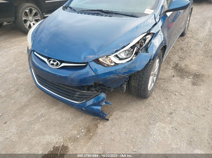 2014 HYUNDAI ELANTRA SE - KMHDH4AE5EU138754