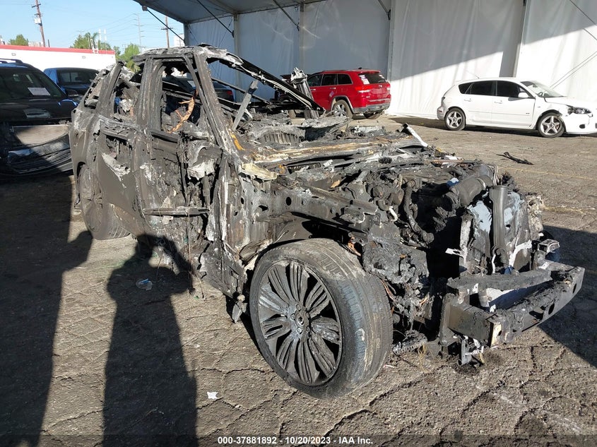 VIN SALGS2RU5LA593128 2020 LAND ROVER RANGE ROVER HSE