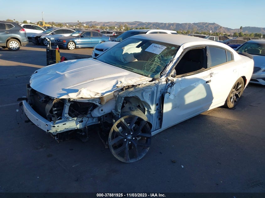 VIN 2C3CDXBG2MH519206 2021 DODGE CHARGER SXT