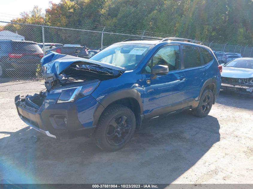 VIN JF2SKAMC0NH409218 2022 SUBARU FORESTER WILDERNESS