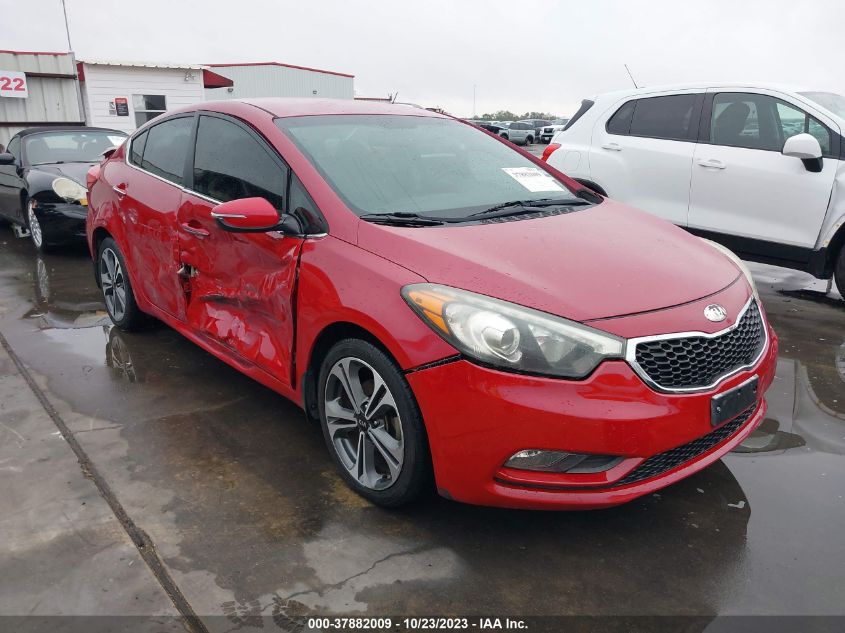 2014 KIA FORTE EX - KNAFX4A88E5231995
