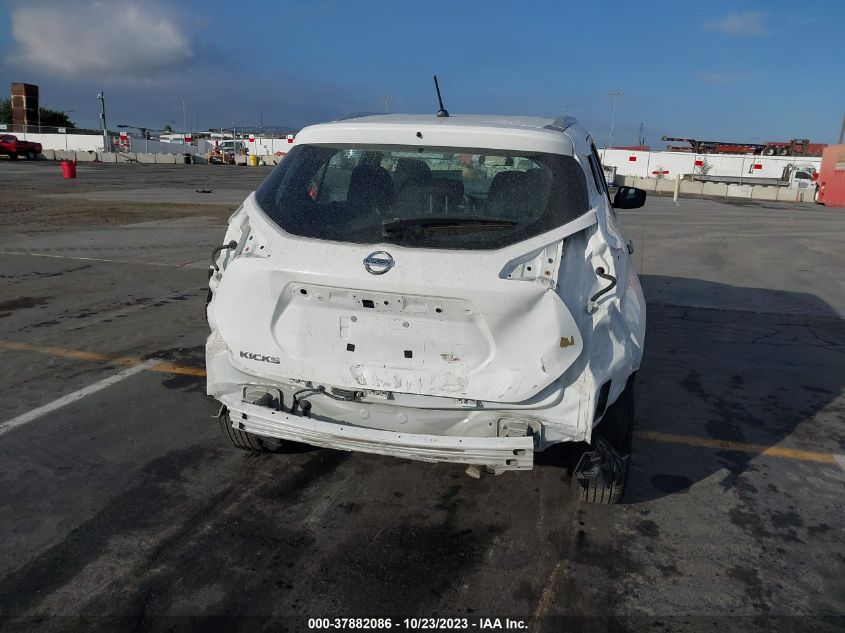 2019 NISSAN KICKS S - 3N1CP5CUXKL470646