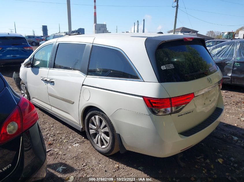 VIN 5FNRL5H67HB019890 2017 HONDA ODYSSEY EX-L