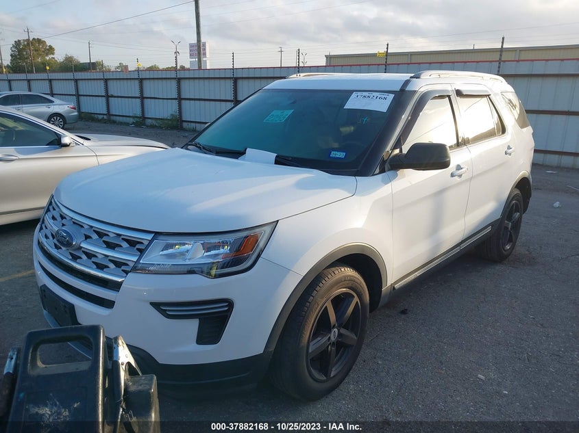VIN 1FM5K7D87JGC69559 2018 FORD EXPLORER XLT