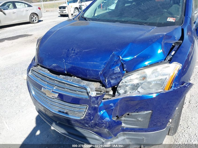 2015 CHEVROLET TRAX LT - 3GNCJLSBXFL230514