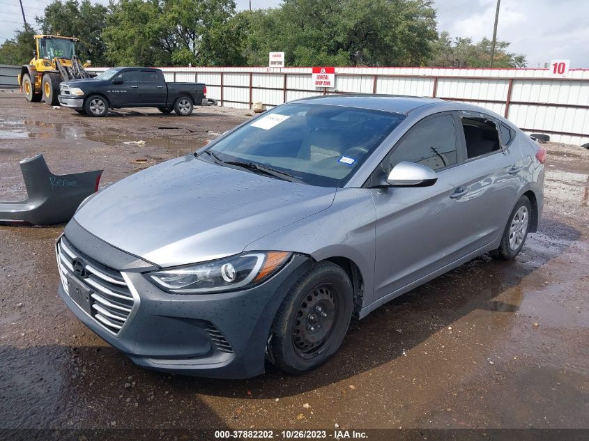 2017 HYUNDAI ELANTRA SE - 5NPD74LF7HH176076