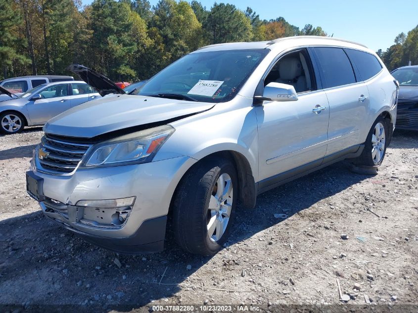 2014 CHEVROLET TRAVERSE LTZ - 1GNKRJKD5EJ149159