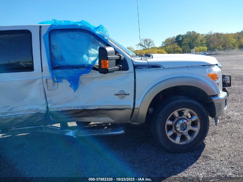 2014 FORD F-250 LARIAT - 1FT7W2BT2EEB59127
