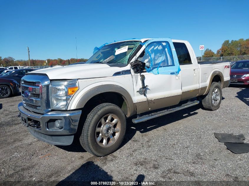 2014 FORD F-250 LARIAT - 1FT7W2BT2EEB59127