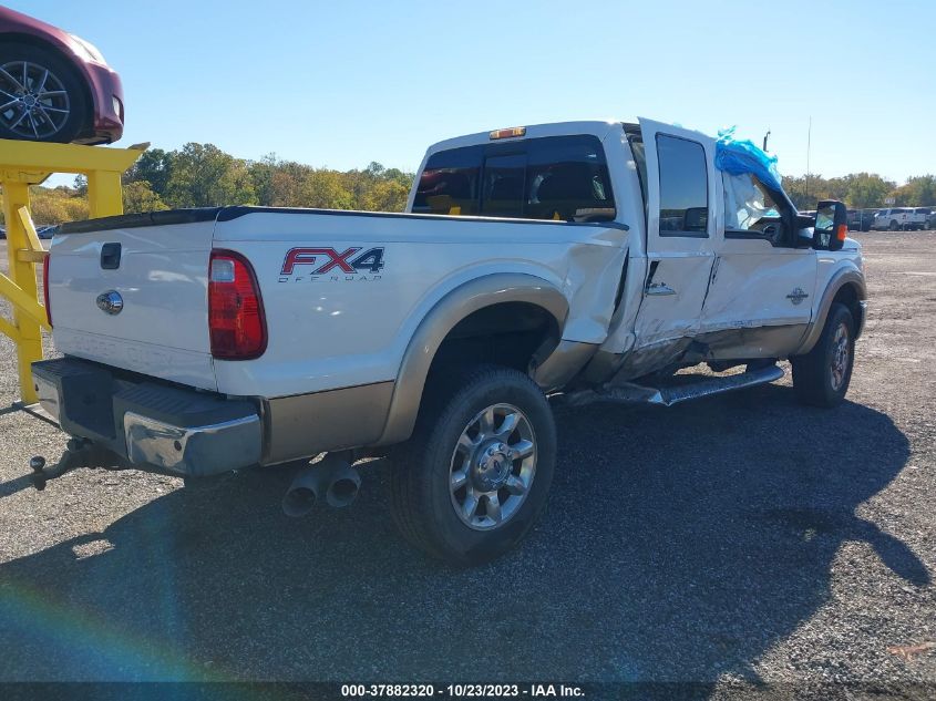 2014 FORD F-250 LARIAT - 1FT7W2BT2EEB59127