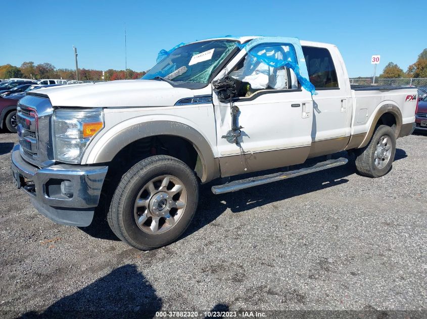 2014 FORD F-250 LARIAT - 1FT7W2BT2EEB59127