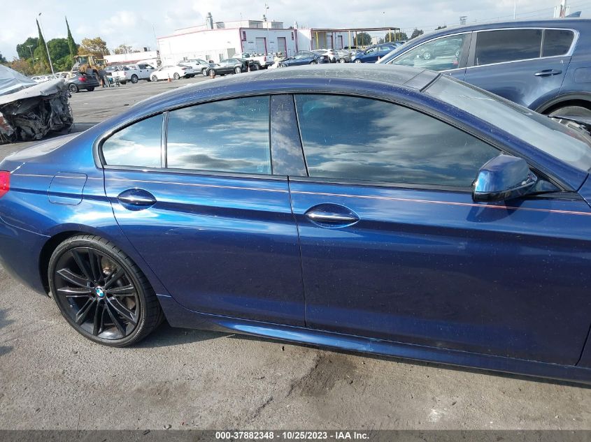 2014 BMW 650I GRAN COUPE WBA6B2C54ED129265