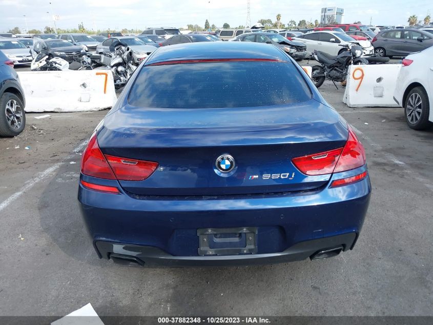 2014 BMW 650I GRAN COUPE WBA6B2C54ED129265