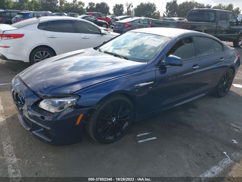 2014 BMW 650I GRAN COUPE WBA6B2C54ED129265
