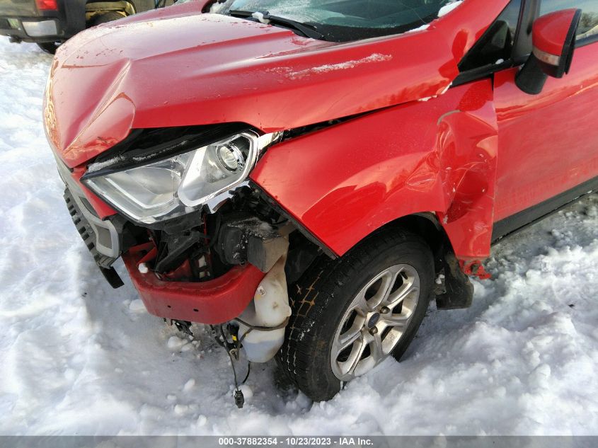 2019 FORD ECOSPORT SE - MAJ6S3GL6KC279029