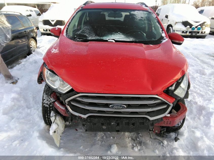 2019 FORD ECOSPORT SE - MAJ6S3GL6KC279029