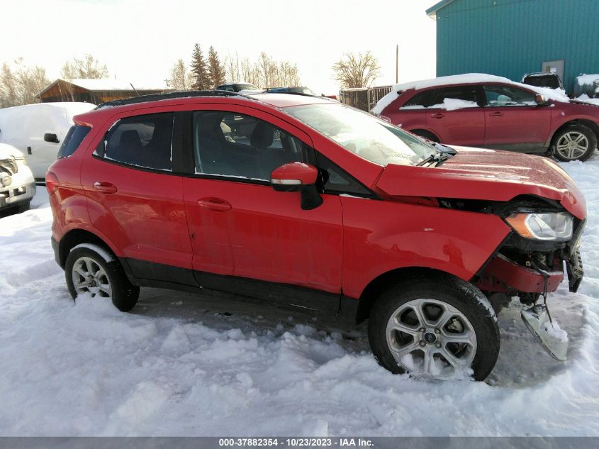 2019 FORD ECOSPORT SE - MAJ6S3GL6KC279029