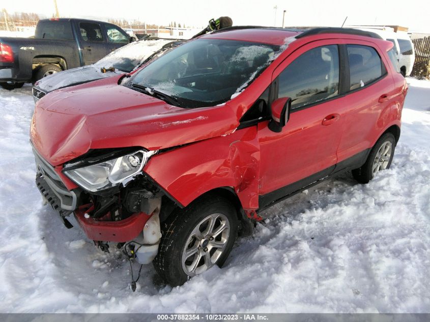 2019 FORD ECOSPORT SE - MAJ6S3GL6KC279029