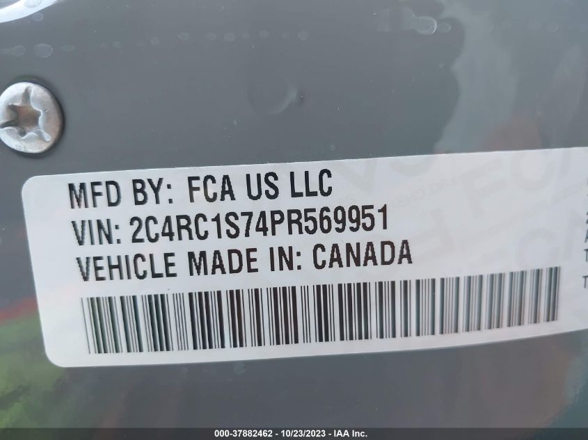 2C4RC1S74PR569951 Chrysler Pacifica HYBRID LIMITED 9