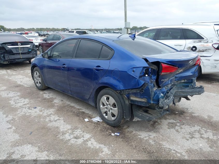 2018 KIA FORTE LX - 3KPFK4A74JE194130