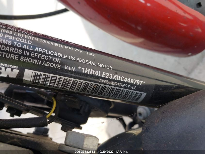 2013 HARLEY-DAVIDSON XL883 IRON 883 - 1HD4LE23XDC449797