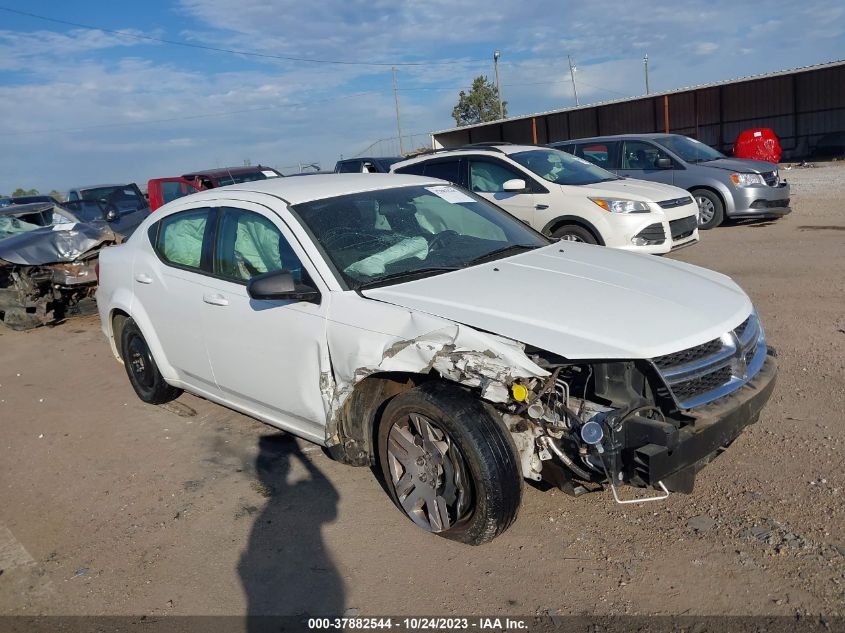 2014 DODGE AVENGER SE - 1C3CDZAB2EN173684