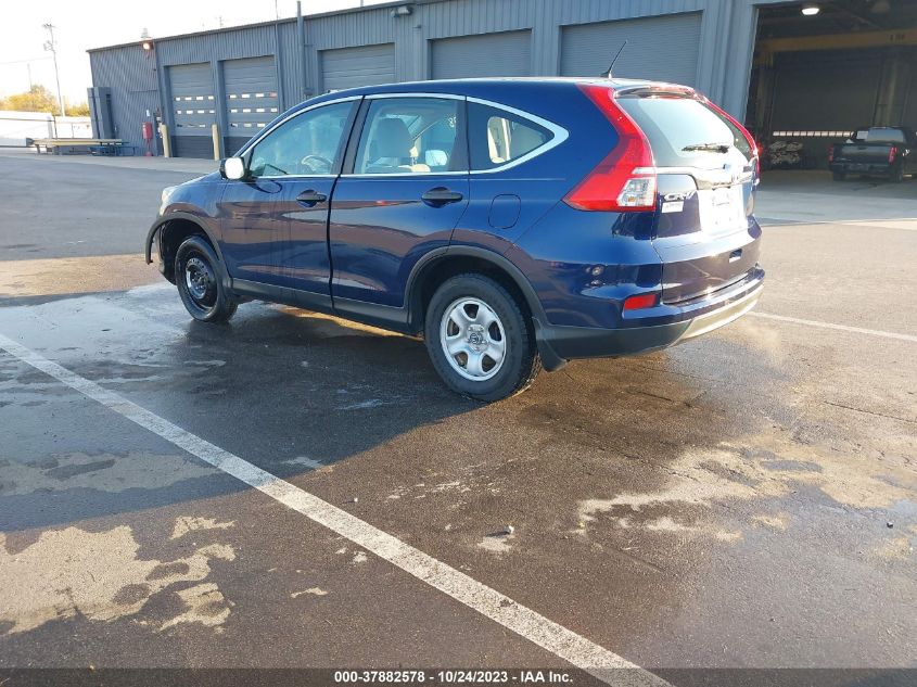 2015 HONDA CR-V LX - 5J6RM4H3XFL057017
