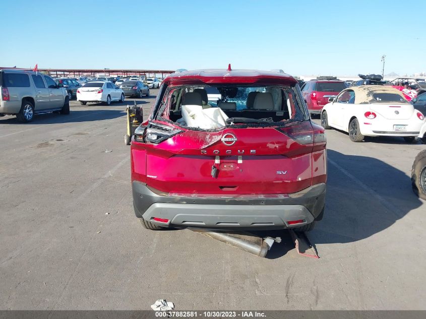 2022 NISSAN ROGUE SV - 5N1BT3BA9NC721801