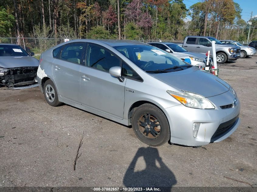 2013 TOYOTA PRIUS ONE/TWO/THREE/FOUR/FIVE - JTDKN3DU6D5652381