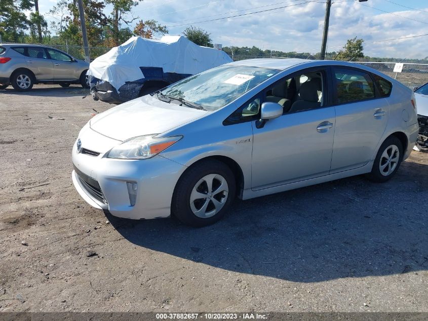 2013 TOYOTA PRIUS ONE/TWO/THREE/FOUR/FIVE - JTDKN3DU6D5652381
