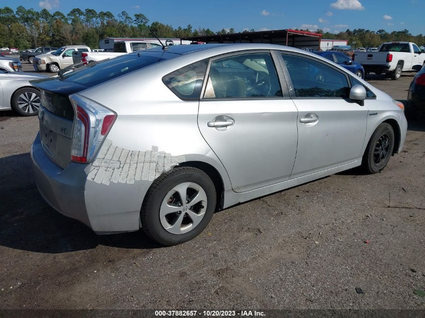 2013 TOYOTA PRIUS ONE/TWO/THREE/FOUR/FIVE - JTDKN3DU6D5652381