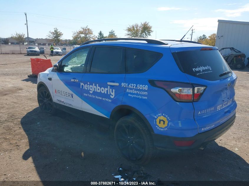 2017 FORD ESCAPE TITANIUM - 1FMCU0JD5HUD72629