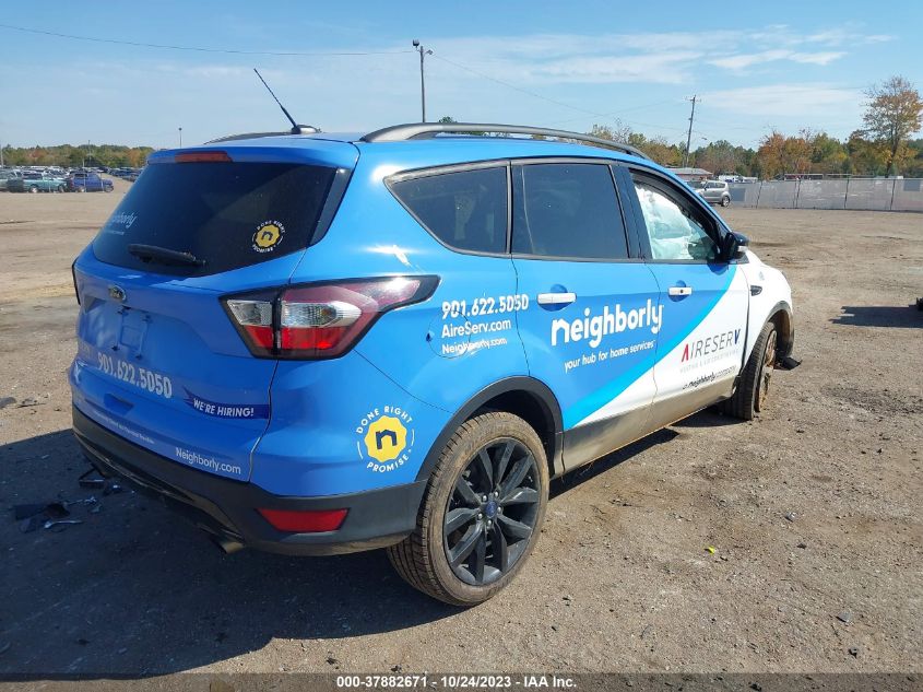 2017 FORD ESCAPE TITANIUM - 1FMCU0JD5HUD72629