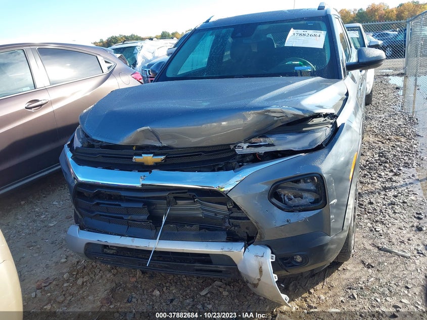 VIN KL79MPSL2MB003808 2021 CHEVROLET TRAILBLAZER LT