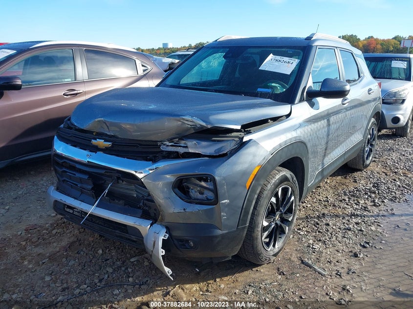 VIN KL79MPSL2MB003808 2021 CHEVROLET TRAILBLAZER LT