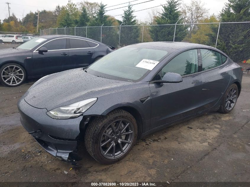 VIN 5YJ3E1EB5LF794840 2020 TESLA MODEL 3 LONG RANGE