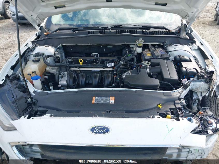 VIN 3FA6P0G76KR160661 2019 FORD FUSION S