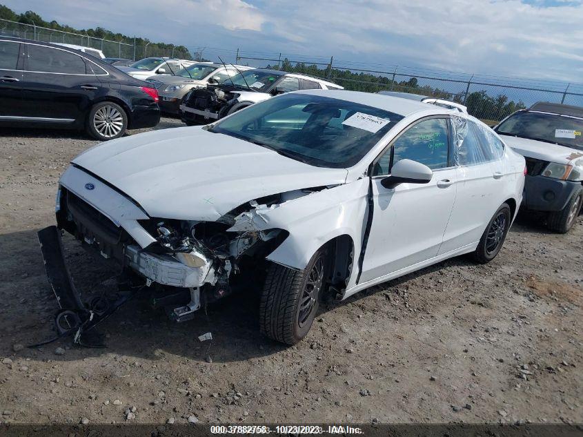 VIN 3FA6P0G76KR160661 2019 FORD FUSION S