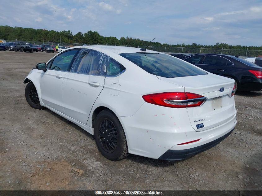 VIN 3FA6P0G76KR160661 2019 FORD FUSION S