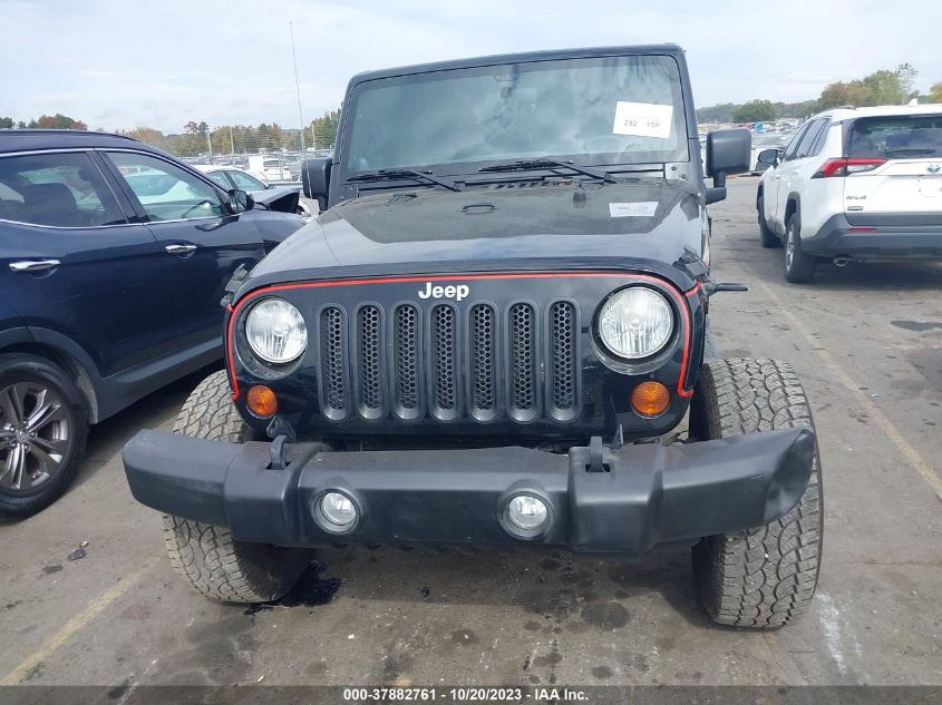 2013 JEEP WRANGLER UNLIMITED SPORT - 1C4BJWDG0DL655926