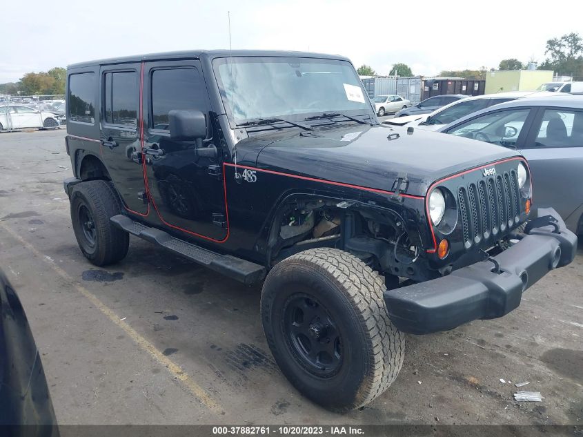 2013 JEEP WRANGLER UNLIMITED SPORT - 1C4BJWDG0DL655926