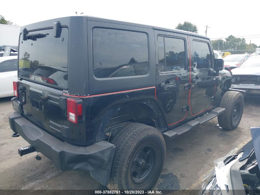 2013 JEEP WRANGLER UNLIMITED SPORT - 1C4BJWDG0DL655926