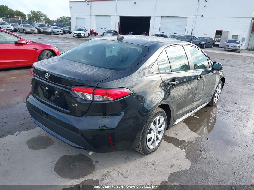 VIN 5YFEPMAEXMP220583 2021 TOYOTA COROLLA LE