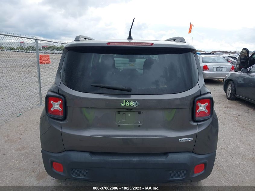 2017 JEEP RENEGADE LATITUDE - ZACCJABB2HPE52620