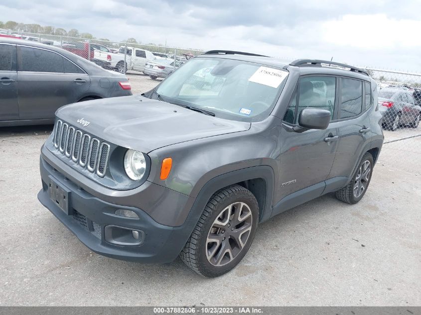 2017 JEEP RENEGADE LATITUDE - ZACCJABB2HPE52620