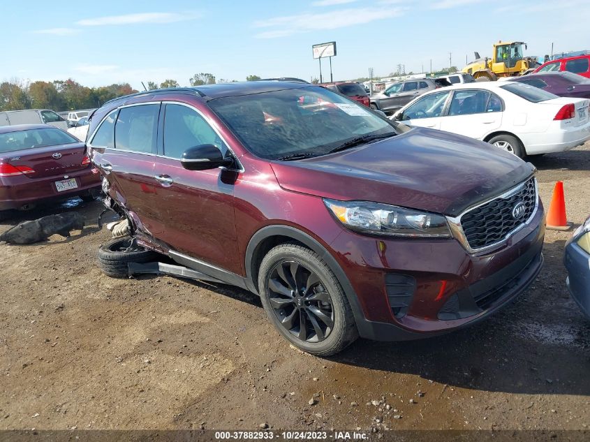 2019 KIA SORENTO S V6 - 5XYPG4A58KG609281