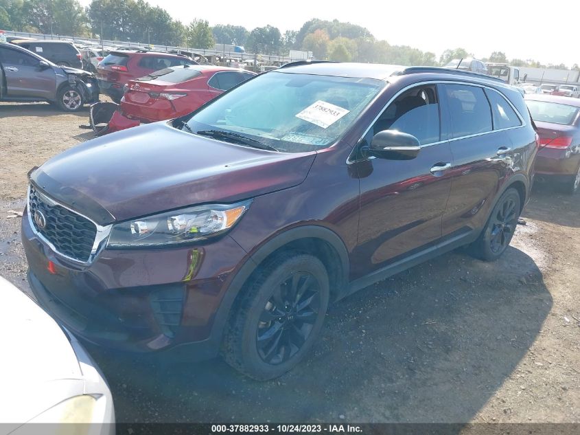 2019 KIA SORENTO S V6 - 5XYPG4A58KG609281