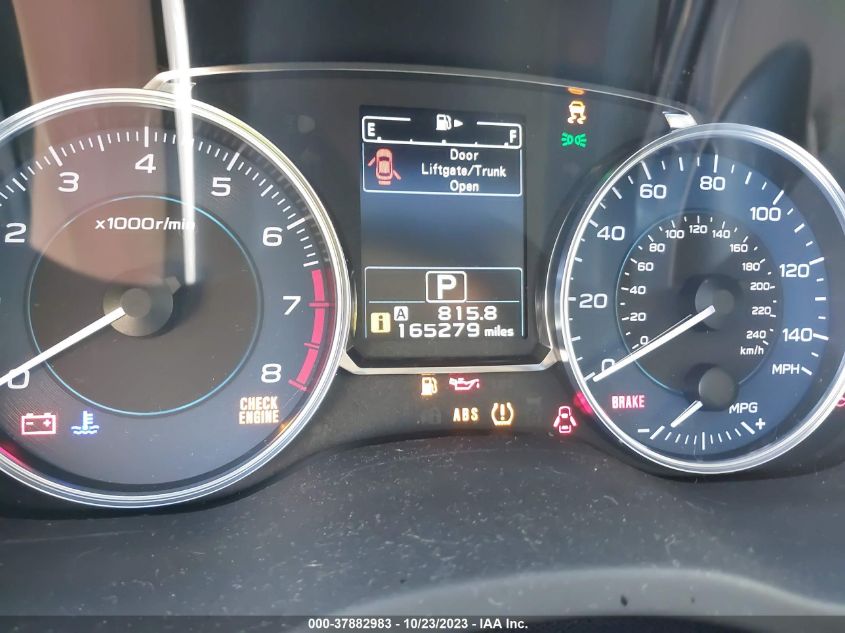 2015 SUBARU XV CROSSTREK LIMITED - JF2GPAPC2F8220171