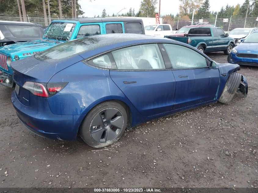 2021 TESLA MODEL 3 LONG RANGE - 5YJ3E1EB9MF068724