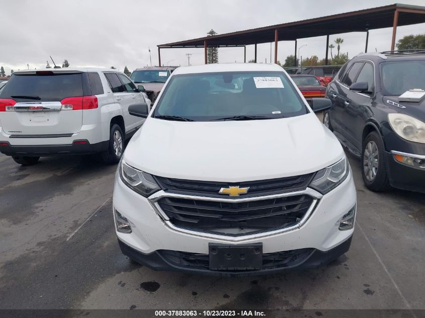 2018 CHEVROLET EQUINOX LS - 3GNAXHEV6JS563042